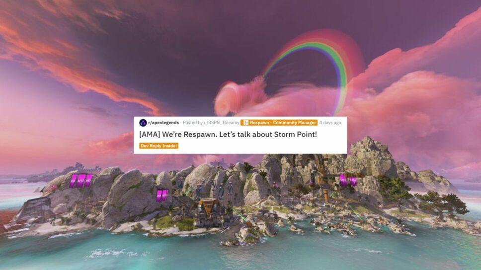Apex devs address Storm Point rework in Reddit AMA cover image
