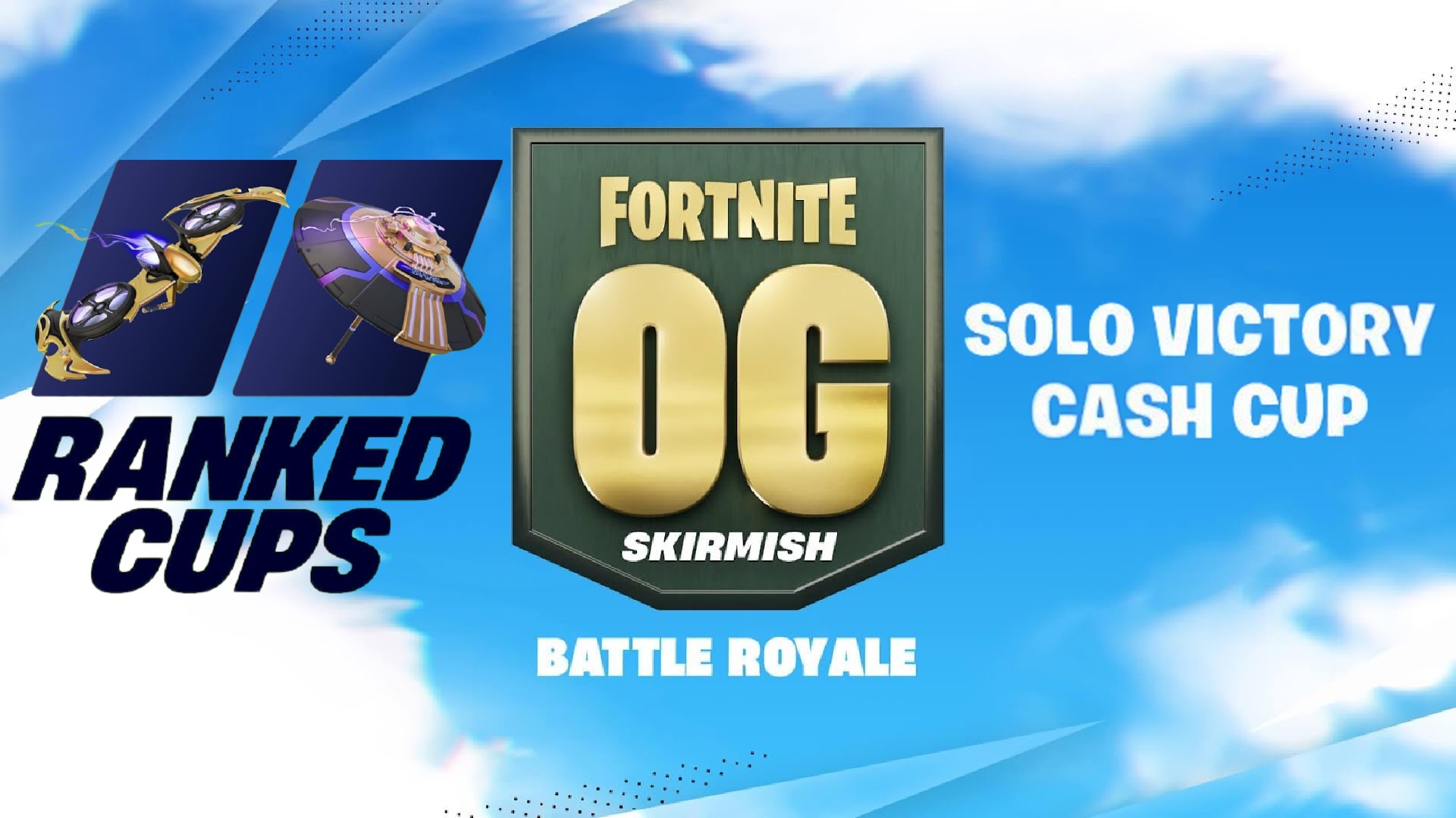 Fortnite OG Cash Cups and Skirmish tournament schedule