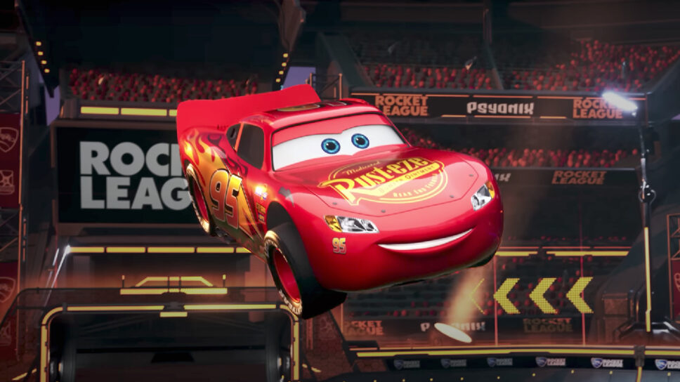Lightning McQueen Bundle arrives in Rocket League cover image
