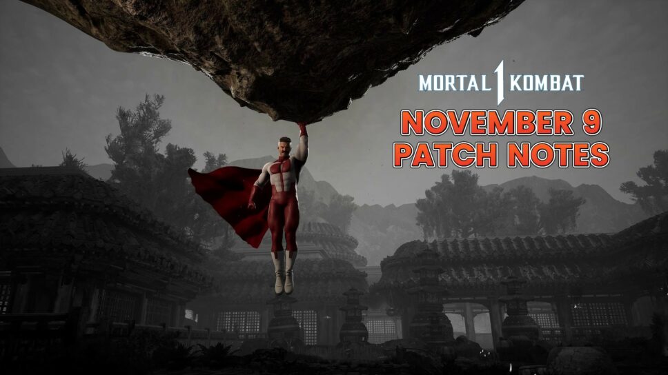 Mortal Kombat 1 patch notes for November 9 update cover image