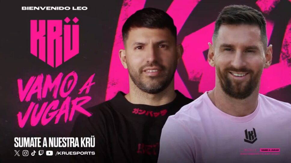 Messi announced as co-owner of KRÜ Esports cover image