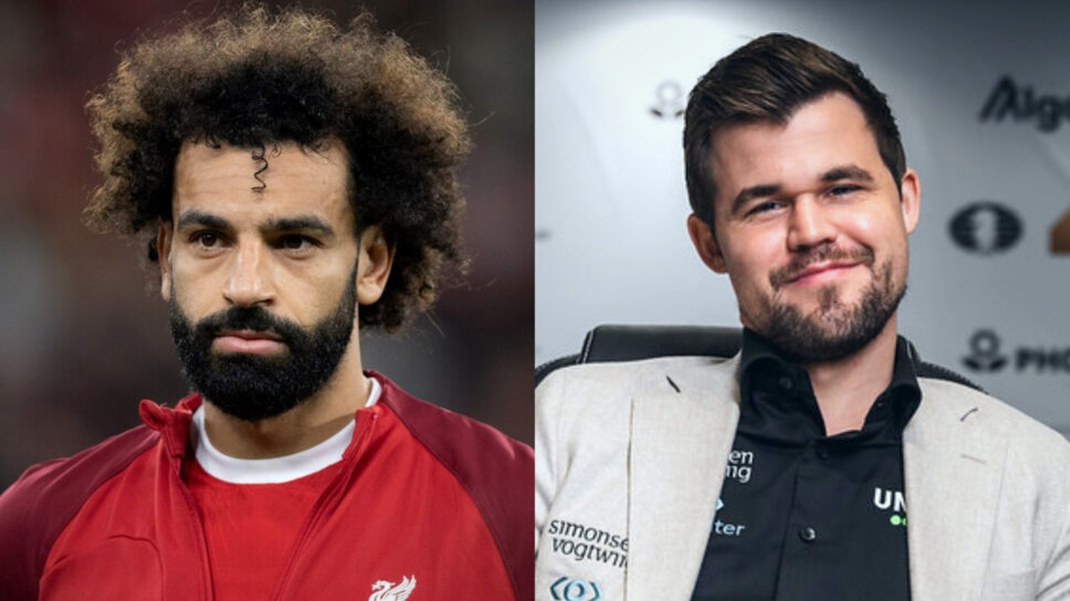 Football star Mo Salah wishes to play chess against Magnus Carlsen, and this may just happen cover image