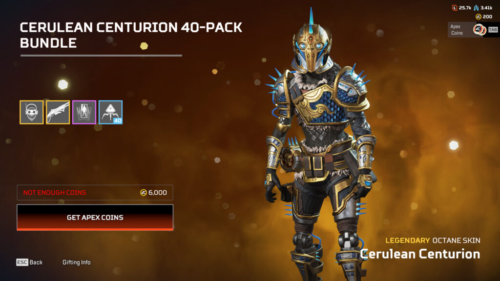 Cerulean Centurion bundle (Image via Respawn Entertainment)