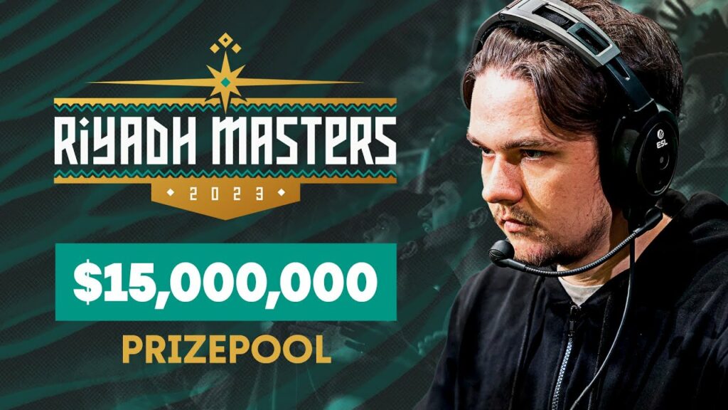Riyadh Masters host lucrative prize money in the tier 1 scene.<br>(Image via Gamers8)