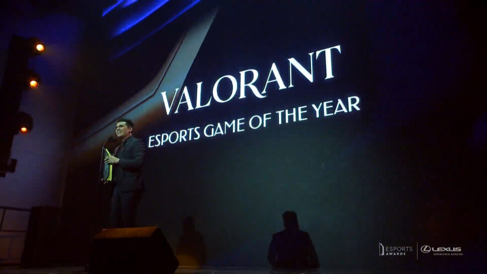 VALORANT wins Game of the Year at the 2023 Esports Awards cover image