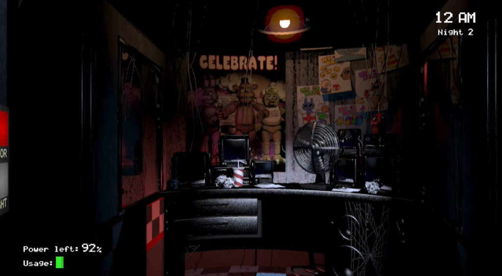 <em>The original Celebrate! poster and red cup (image via Loredff on YouTube)</em>