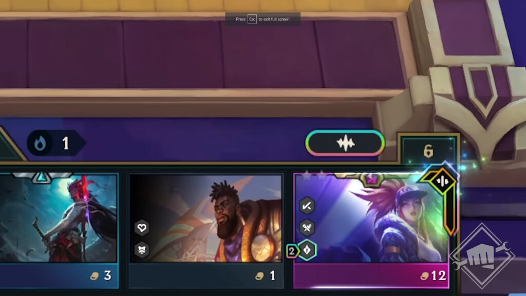 TFT Set 10 Headliner example shop (Image via Riot Games)