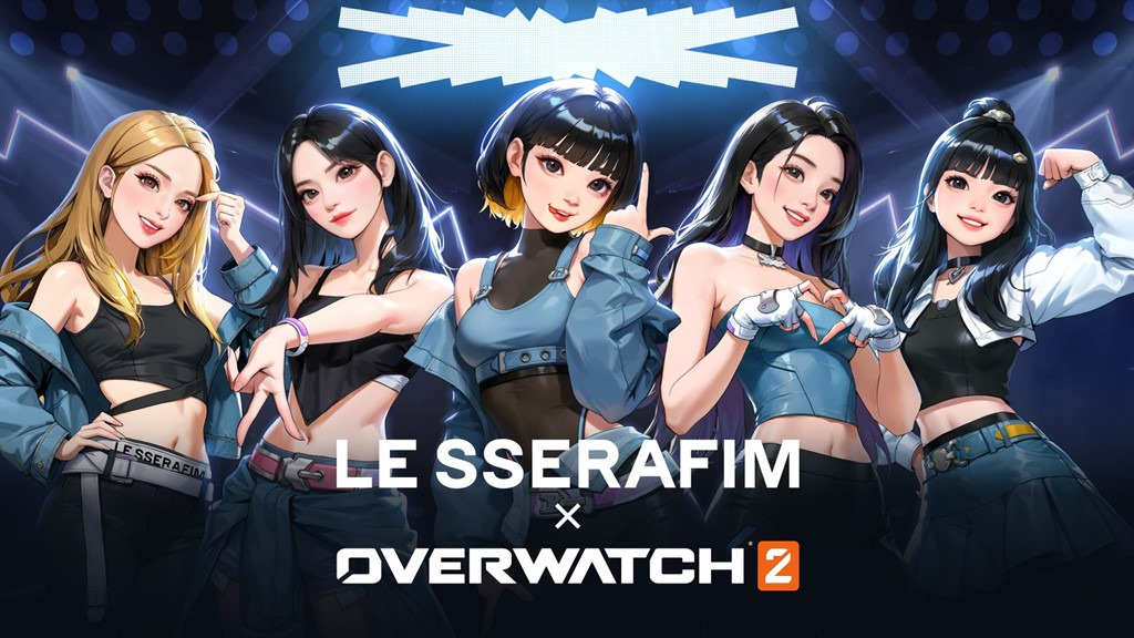 Overwatch 2 players will receive player icons to celebrate the BlizzCon LE SSERAFIM concert (Image via Blizzard Entertainment)