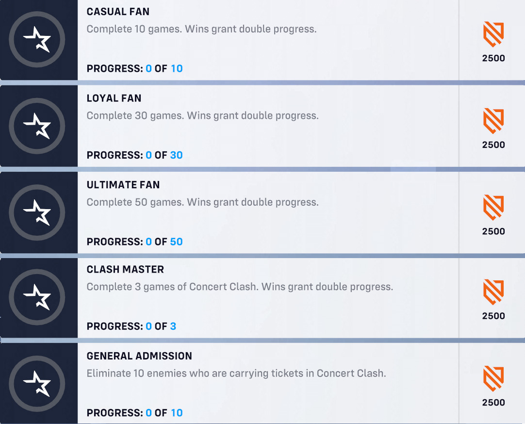 LE SSERAFIM Concert Clash challenges (Image via Blizzard Entertainment)