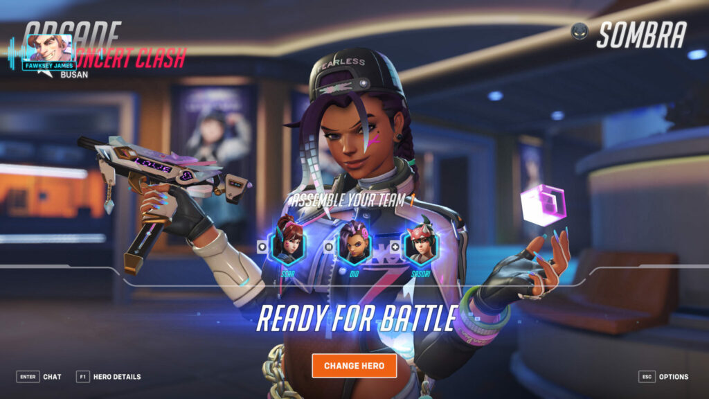 Overwatch 2 Concert Clash game mode (Image via Blizzard Entertainment)