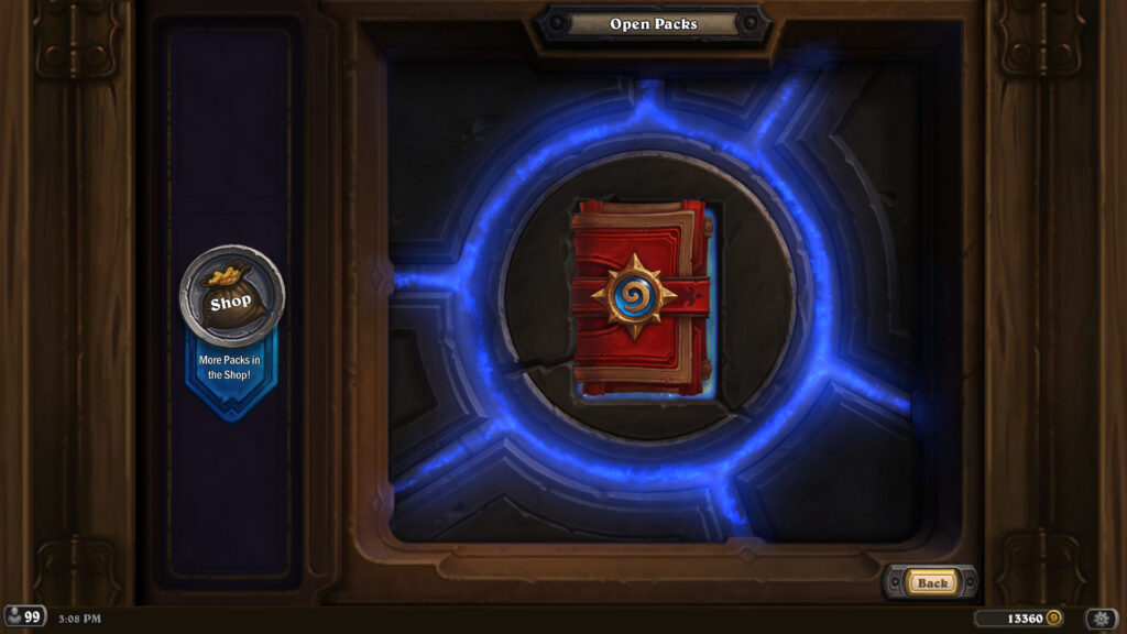 Claim victory for a free card pack (Image via Blizzard Entertainment)