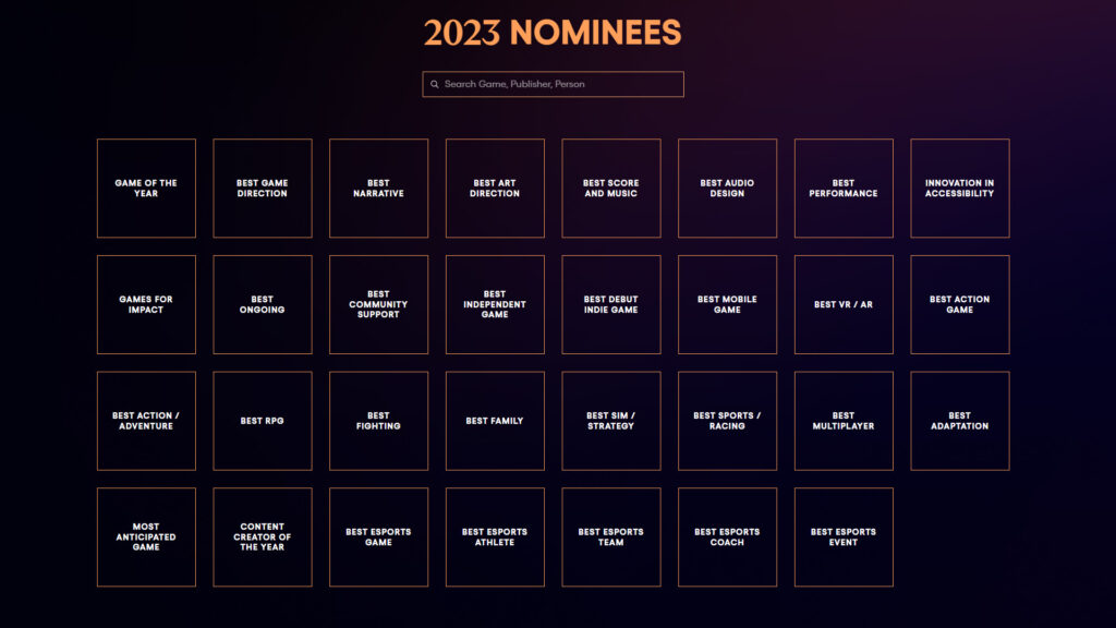 The Game Awards 2023 Winners: Complete List 