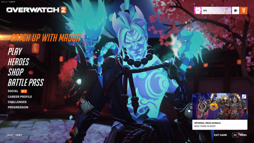 How to access the event through Overwatch 2's main menu (Image via Blizzard Entertainment)