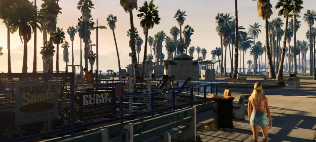 The GTA 5 trailer which debuted in 2011 (via YouTube)