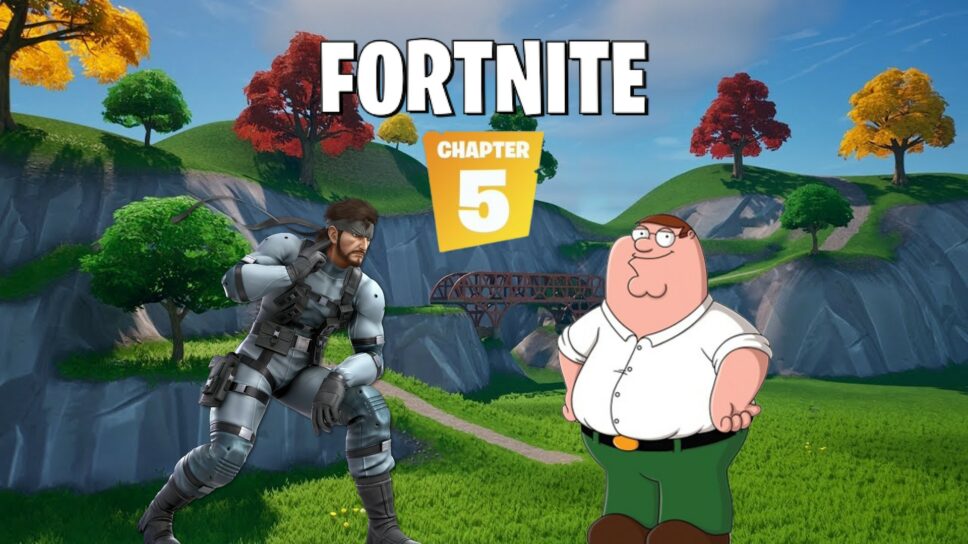 Peter Griffin and Solid Snake confirmed for Fortnite Chapter 5 Battle Pass cover image