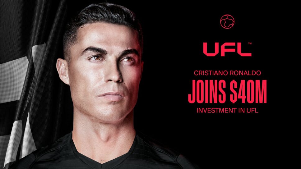 Cristiano Ronaldo invests $40 million in UFL cover image