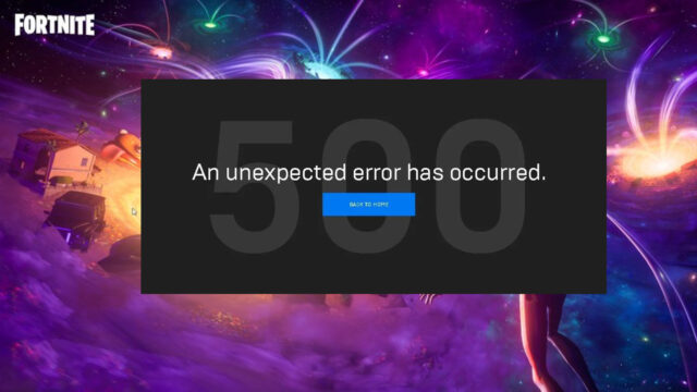 How to fix Fortnite 500 Internal Server Error preview image