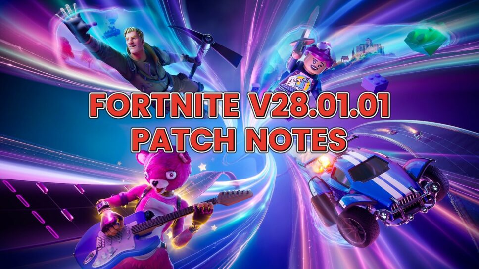 Fortnite v28.01.01 patch notes: Movement changes and more cover image