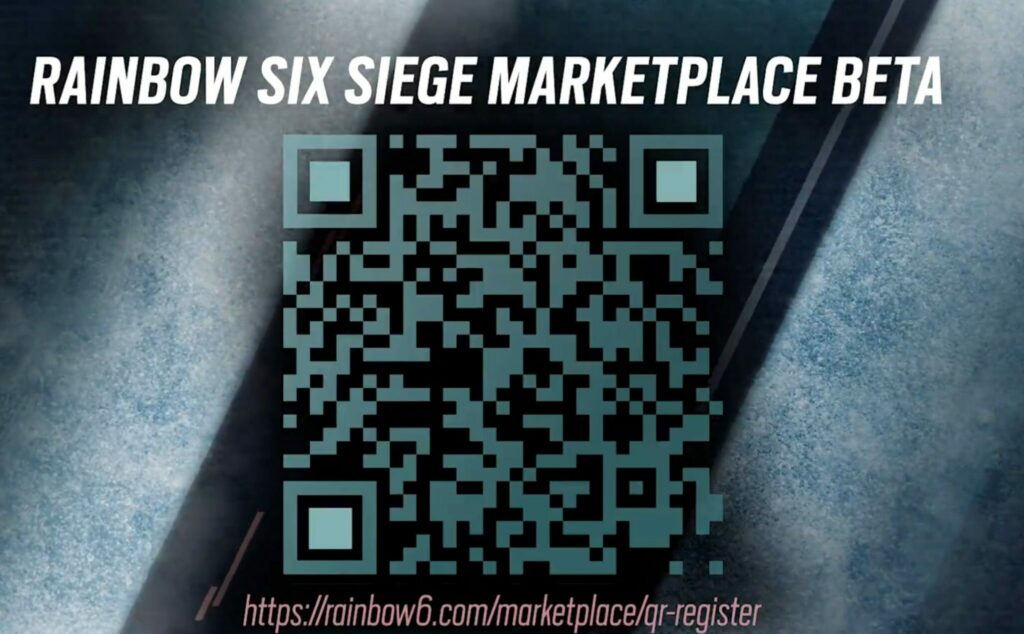 <em>Users can scan the QR code or go to the above link to register for the Marketplace beta.</em>