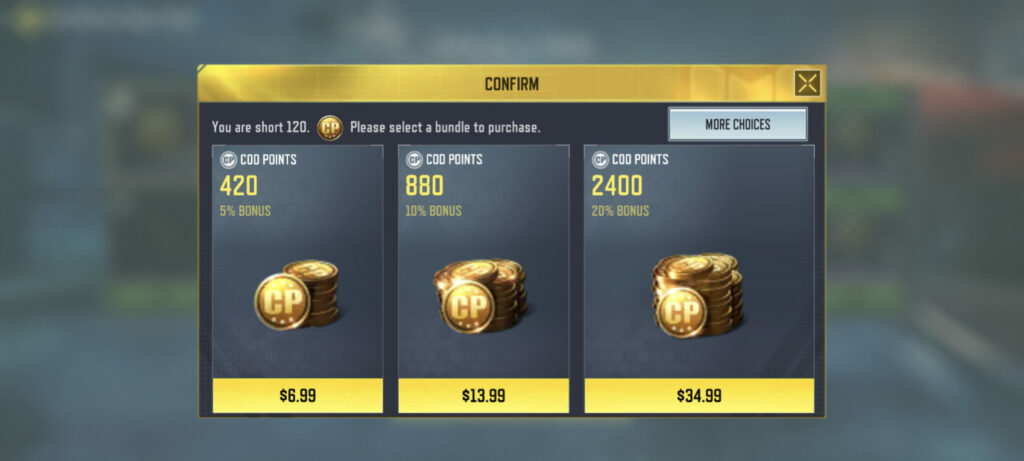 How to get more CoD Points (Image via Activision Publishing, Inc.)