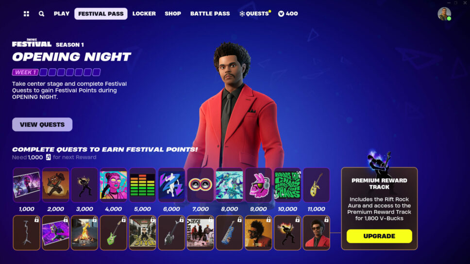 Fortnite Festival Pass explained: All rewards, prices, and more cover image