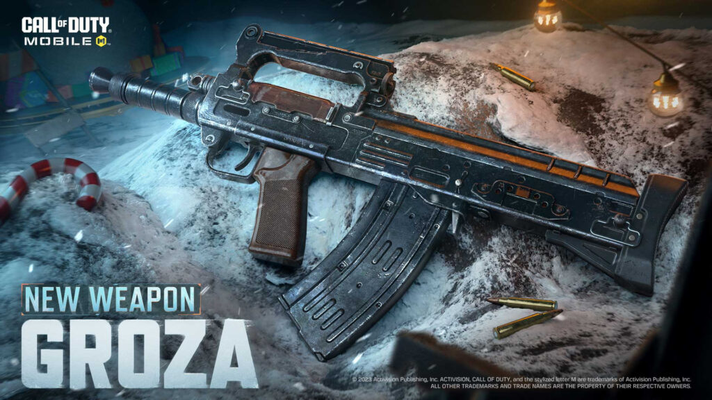 CoDM Groza Assault Rifle (Image via Activision Publishing, Inc.)