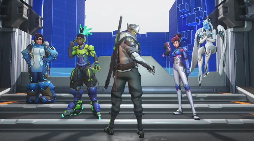 Genji and more enter Overwatch 2 Hero Mastery mode (Image via Blizzard Entertainment)