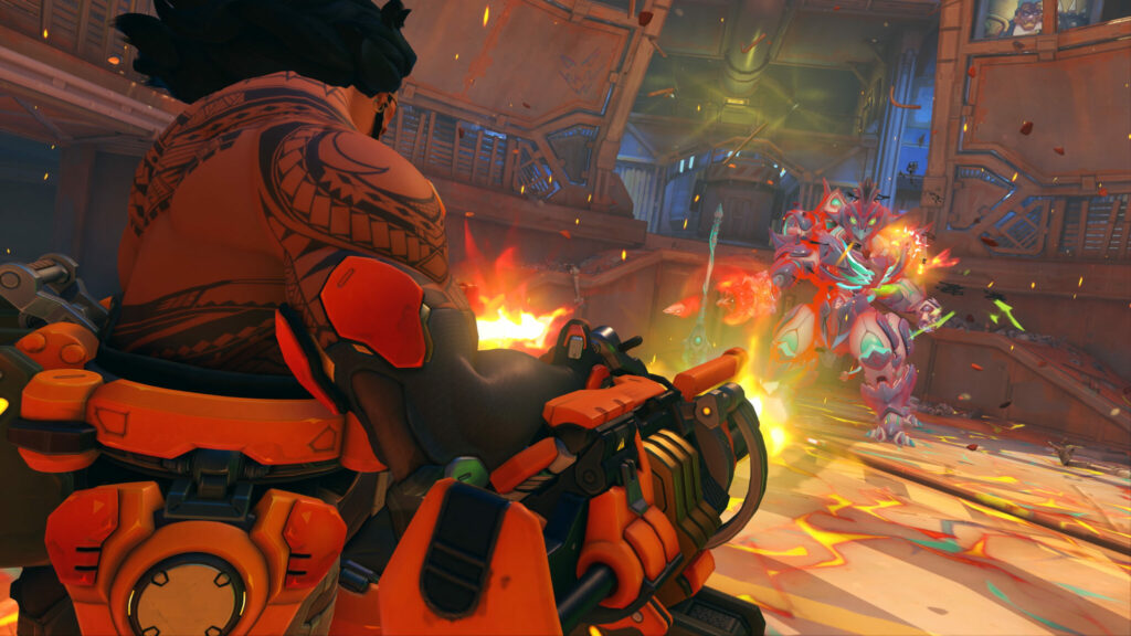 Mauga gameplay screenshot (Image via Blizzard Entertainment)