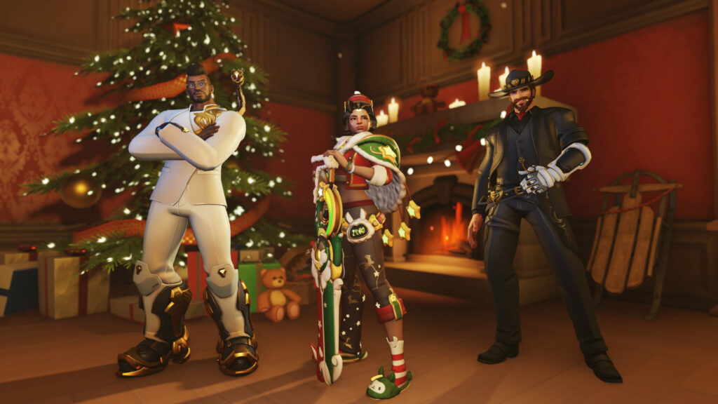 Overwatch 2 holiday skins (Image via Blizzard Entertainment)
