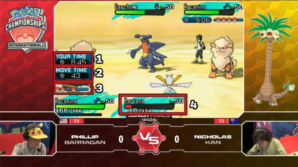 Gameplay screenshot (Image via The Pokémon Company)