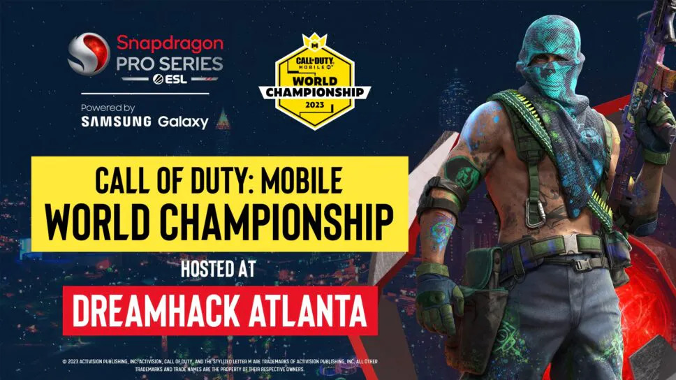 Call of Duty: Mobile World Championship 2023 information  (Image via ESL Gaming)