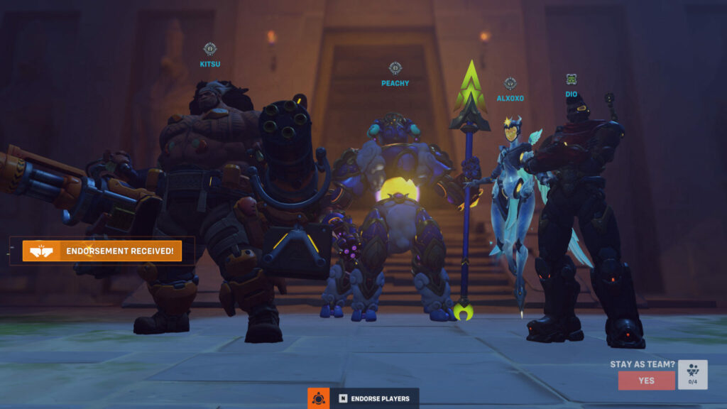 Victory screen (Image via Blizzard Entertainment)