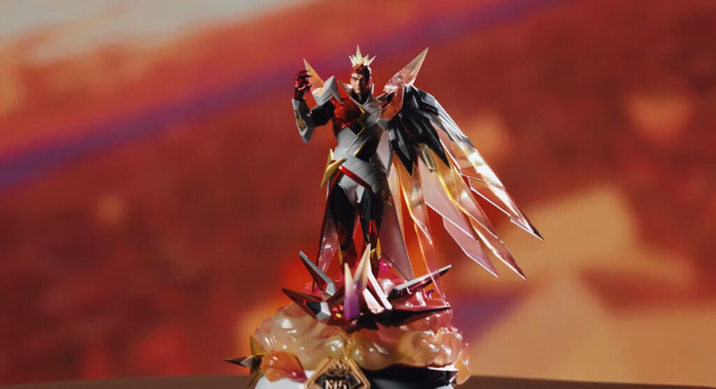 Moonton will begin shipping out the exclusive Yu Zhong figurine once the M5 Pass expires.<br>(Image via Moonton)