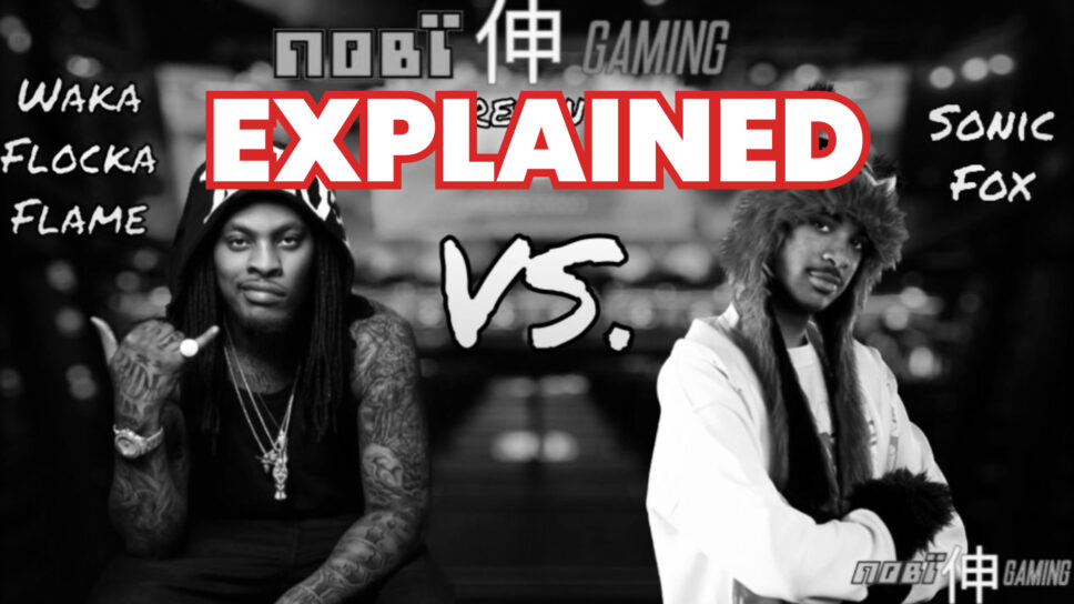 The beef between Waka Flocka Flame and SonicFox, explained cover image
