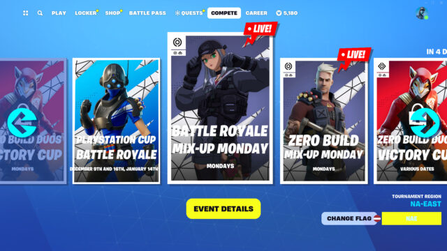 What is Fortnite Mix Up Monday? Tournament explained preview image