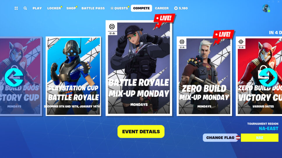 What is Fortnite Mix Up Monday? Tournament explained cover image