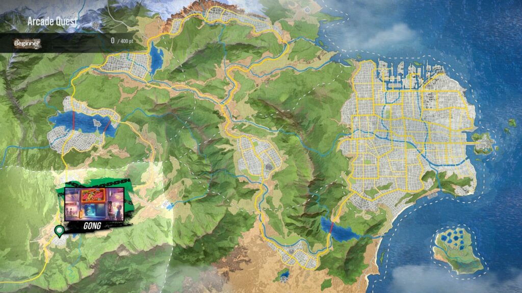 Arcade Quest map screenshot (Image via esports.gg)