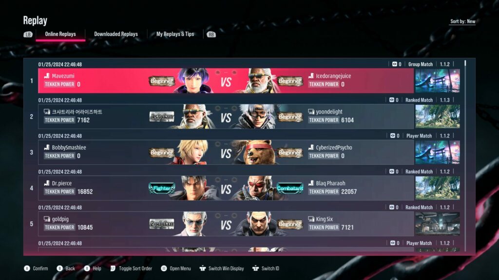 Online replay system screenshot (Image via esports.gg)