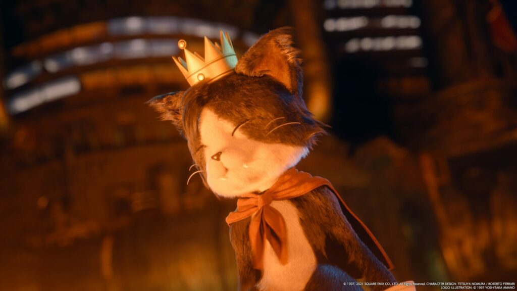 Cait Sith appeared for a brief second during Final Fantasy VII Remake in a cut-scene in Sector 7