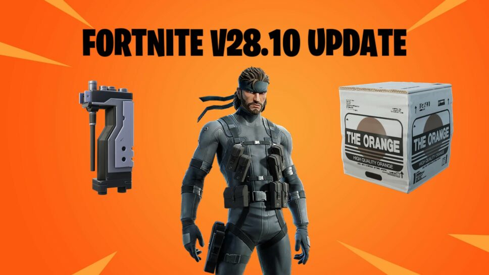Fortnite v28.10 patch notes: Everything included in the new update cover image