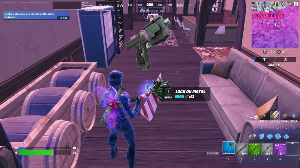 Lock On Pistol in Fortnite: Where to find and how to use cover image