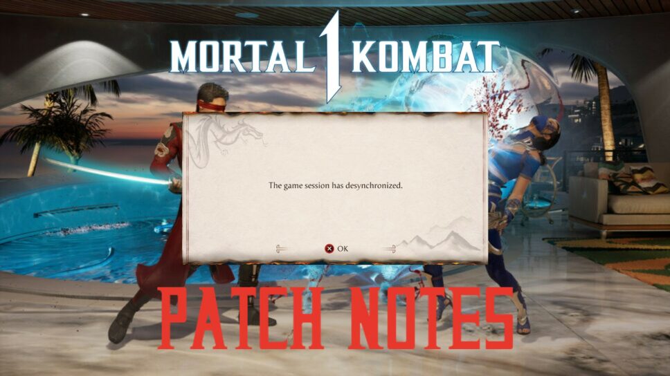 Mortal Kombat 1 patch notes for January 12 update cover image