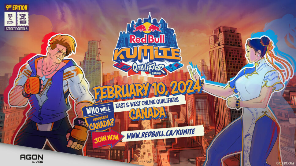 Red Bull Kumite launches first-ever Street Fighter 6 Canadian Qualifiers cover image