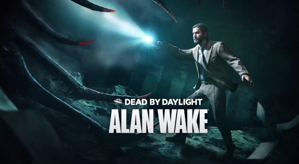 Alan Wake joins Dead by Daylight (image via Dead by Daylight on YouTube)
