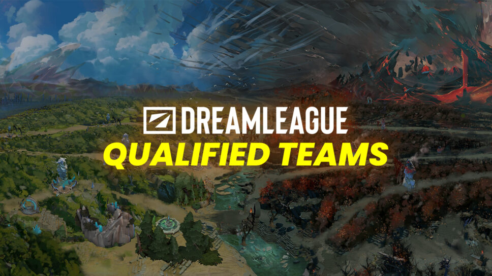 All 16 teams qualified for $1 million DreamLeague S22 cover image