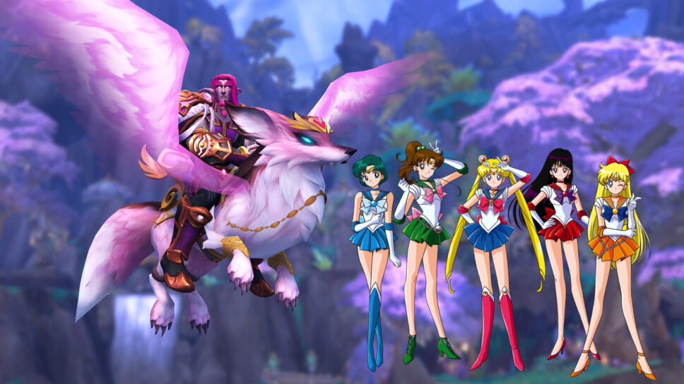 Become a magical girl with WoW February Trading Post rewards cover image