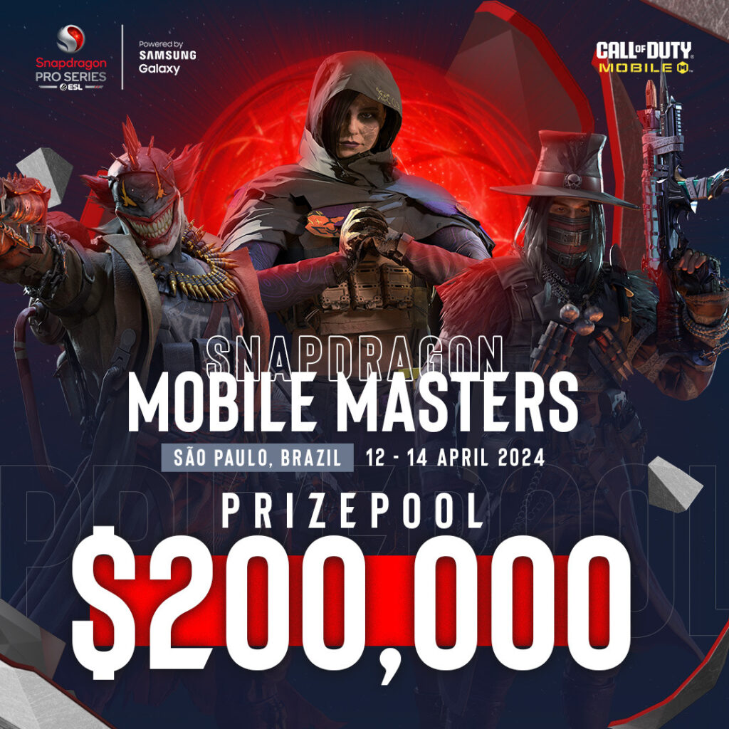 SPS Mobile Masters 2024 features CoD Mobile and Free Fire (Image via ESL Gaming)
