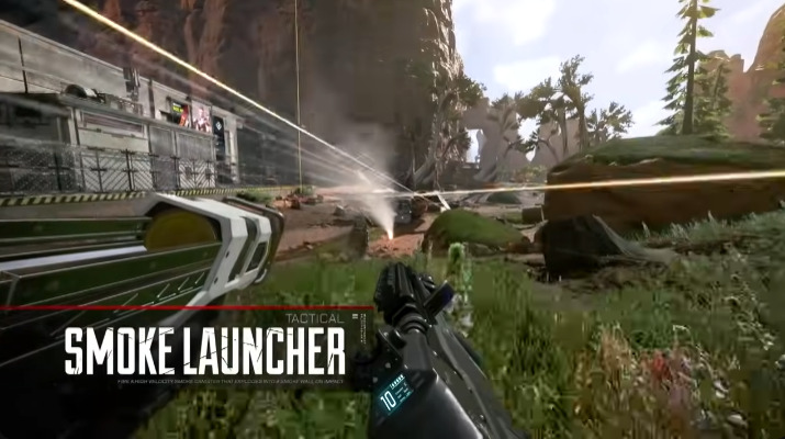 Smoke Grenade Launcher screenshot (Image via Electronic Arts Inc.)
