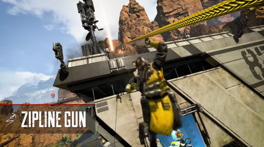 Zipline Gun screenshot (Image via Electronic Arts Inc.)