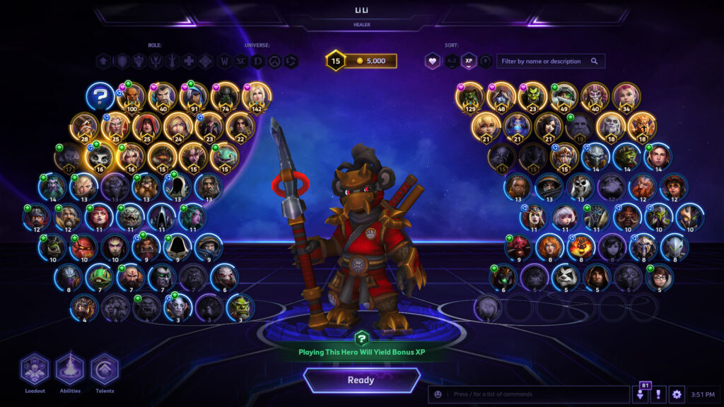 Li Li gets a buff in the Heroes of the Storm PTR (Image via Blizzard Entertainment)